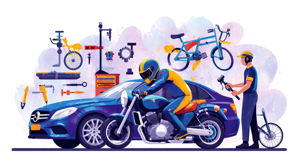 السيارات والدراجات