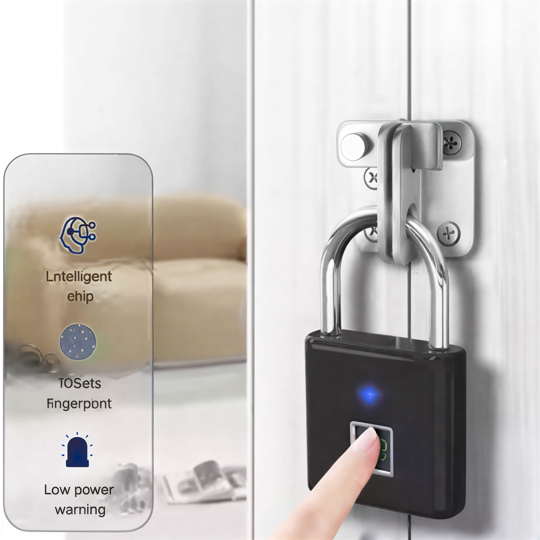 قفل بالبصمة