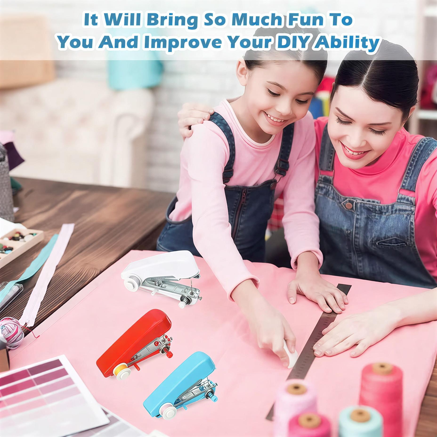 آلات  خياطة صغيرة